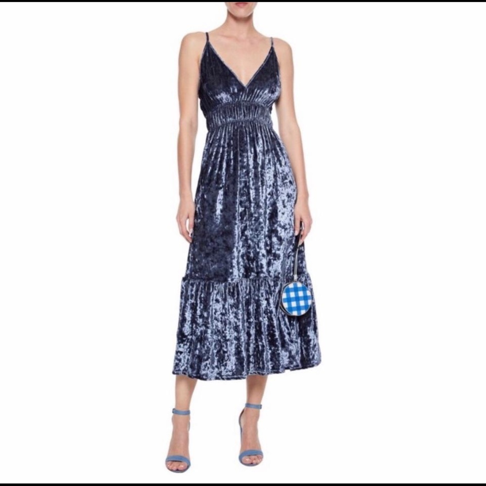 Rebecca Minkoff Mazy Velvet Dress D17003